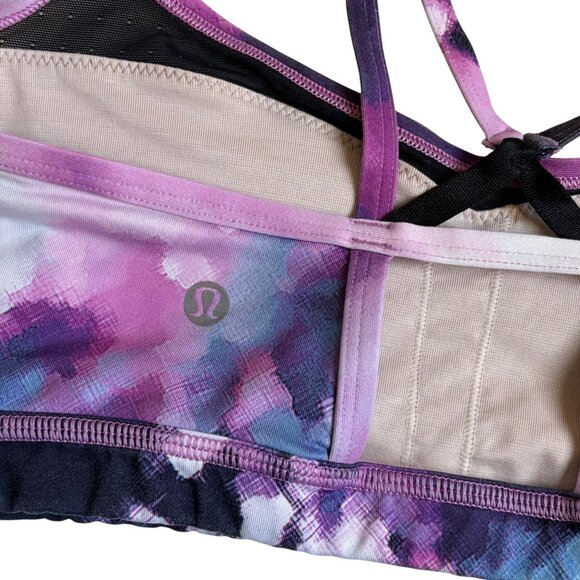 Lululemon Sweaty Endeavor Bra (Blooming Pixie Multi) - Size 6 - Picture 3 of 6